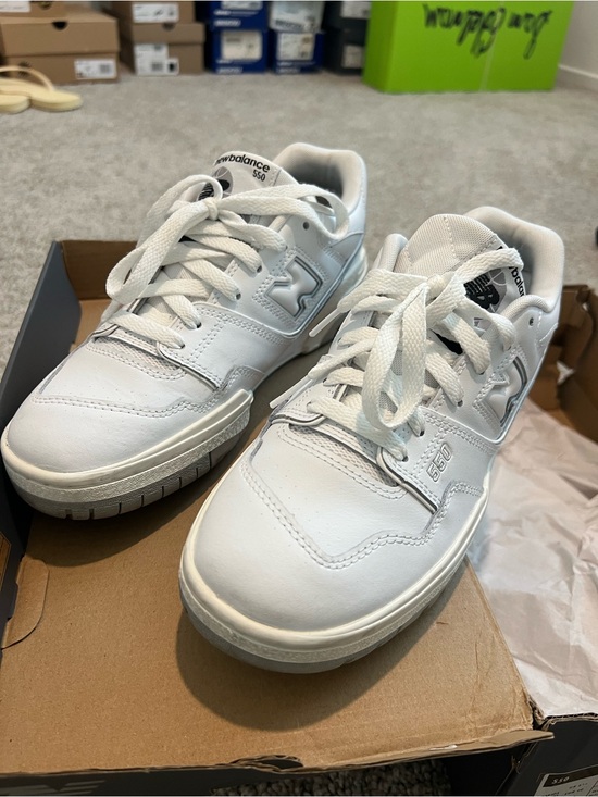 New Balance Shoes - New Balance 550 White Low-Top Sneakers
